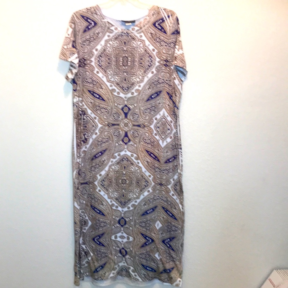 The Pyramid Collection Tee Shirt Dress Size 1X